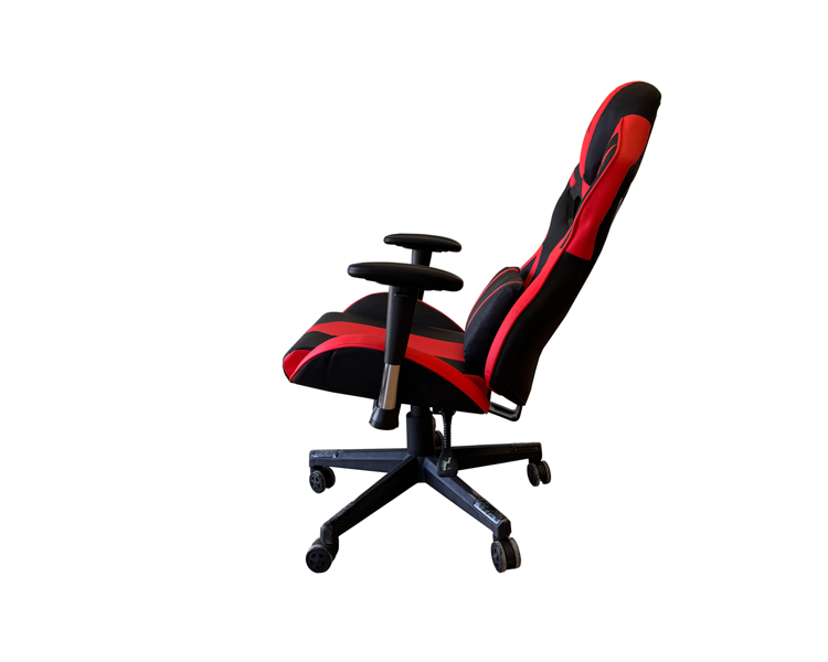 Gaming Chair: Vertex Dominor Gaming Chair Black/Red PVC
